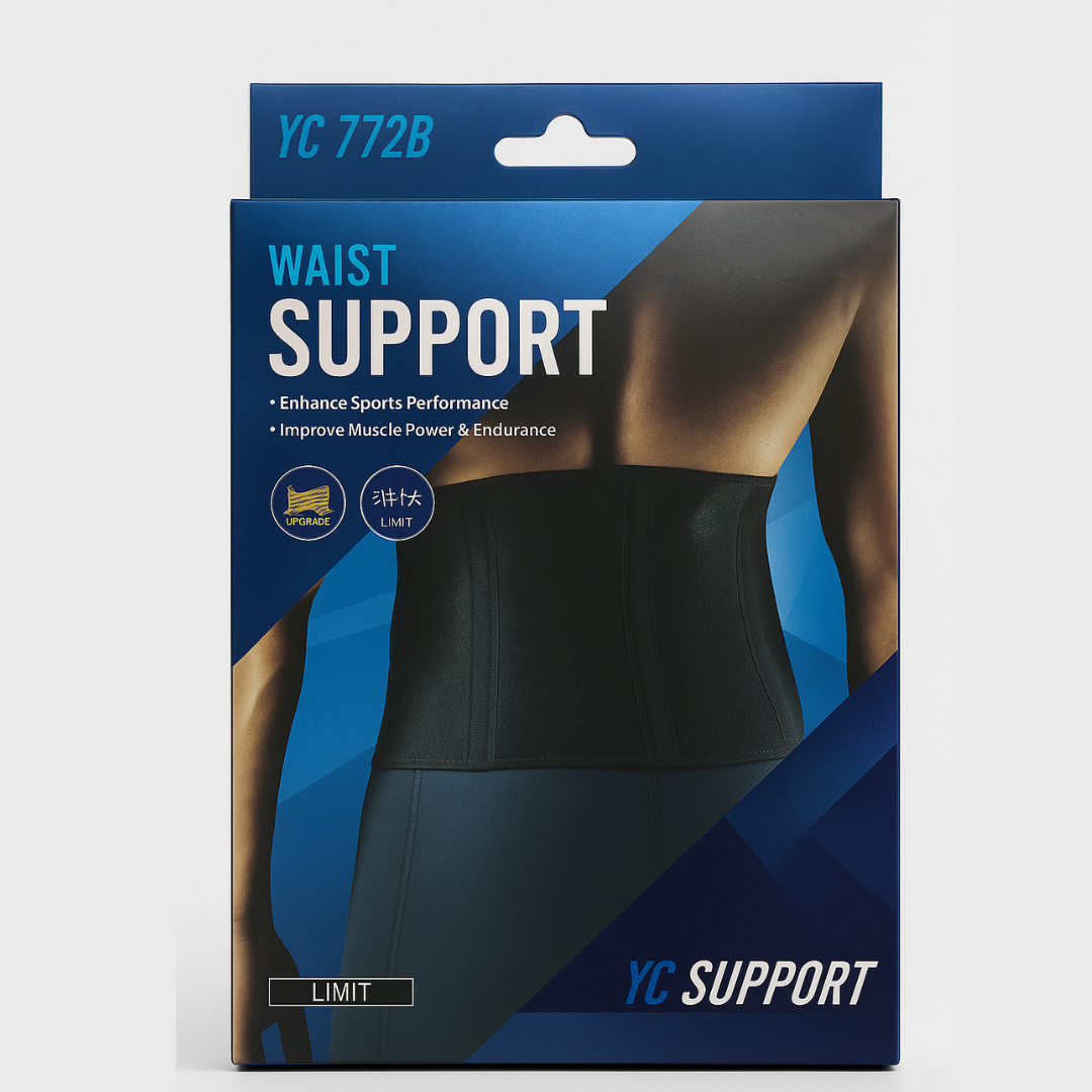 Faixa Lumbar Ergonòmica Reforçada (YC 772B)