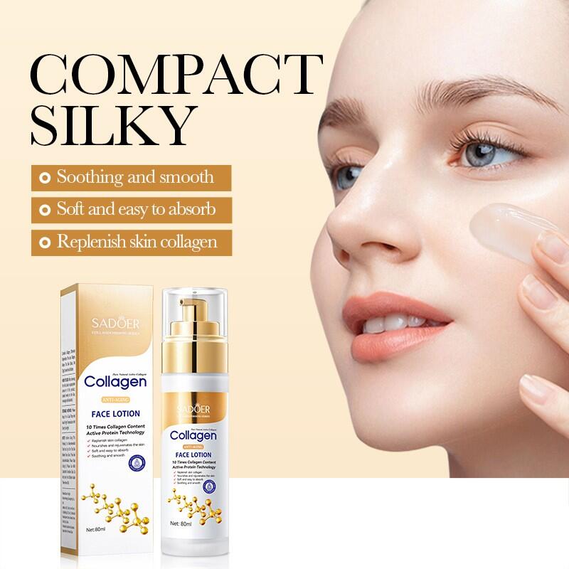 Loción Facial Antiedad Con Colágeno Puro - 80ml