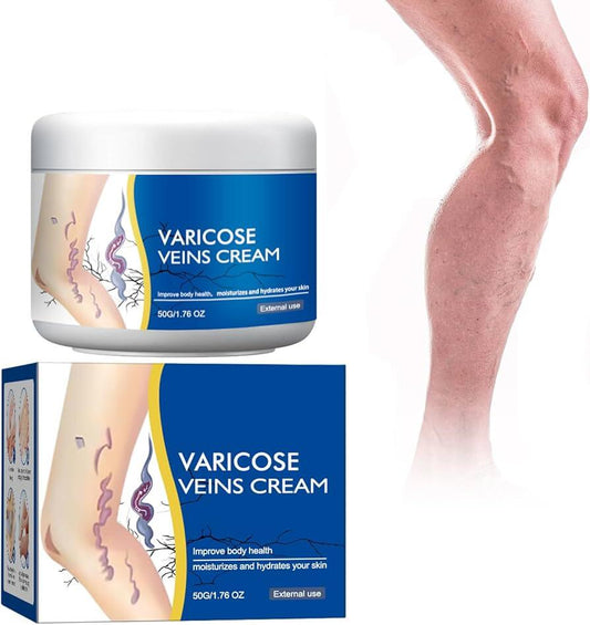Crema para Piernas con Varices – Cuidado Hidratante y Efecto Confort para la Piel 🦵