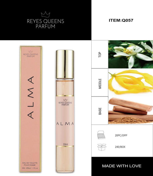Eau de Toilette Alma Pour Femme 33ml – Elegancia Emocional en Cada Rociada