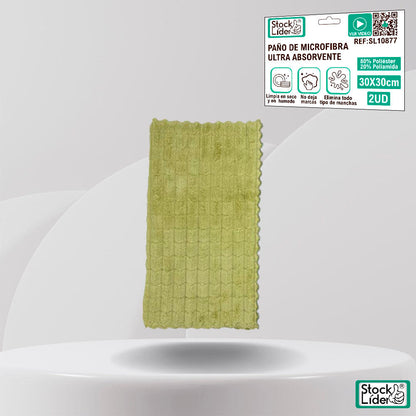 Paño de microfibra ultra absorbente