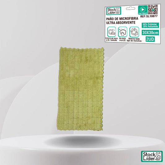 Paño de microfibra ultra absorbente