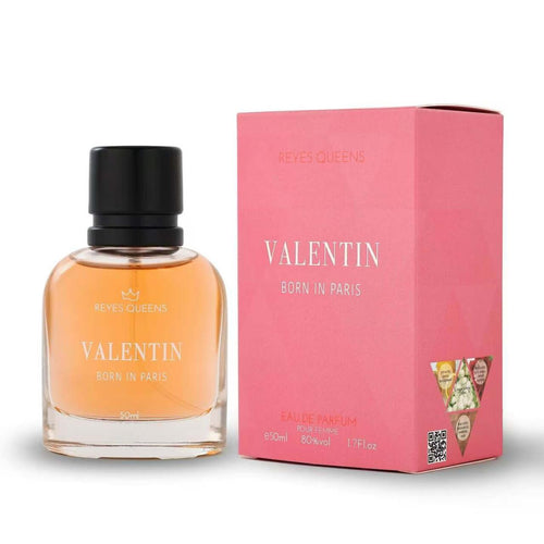 Perfume Valentin nascido em Paris para Mulher 50ML - Reyes Queens