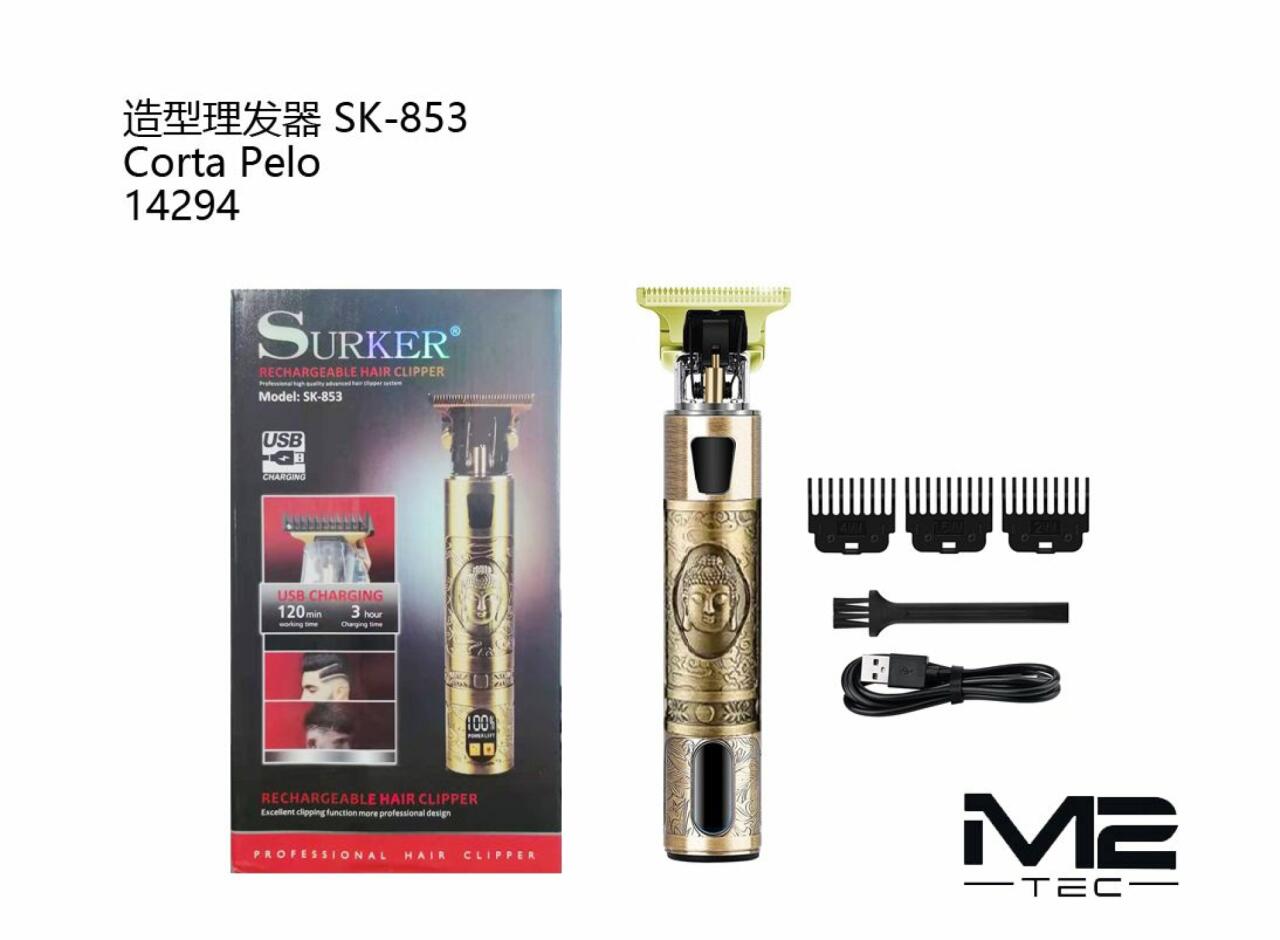 Cortadora de Pelo SK-853 Profesional con Pantalla LED