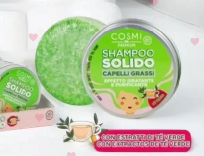 Champú Sólido Té Verde 55gr