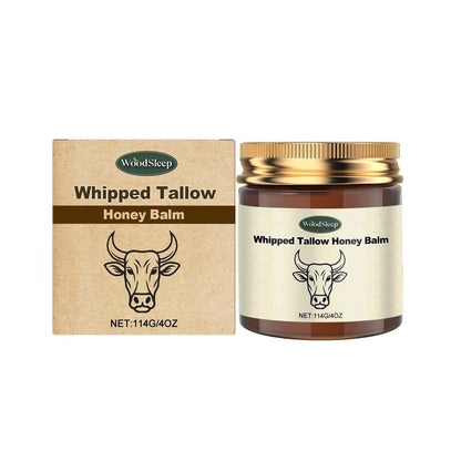 Bálsamo Corporal de Miel y Sebo Batido 114GR – WOODSLEEP Nutrición Profunda y Reparación Intensiva