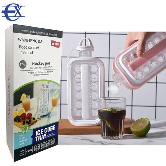 Botella Molde Para Hielo