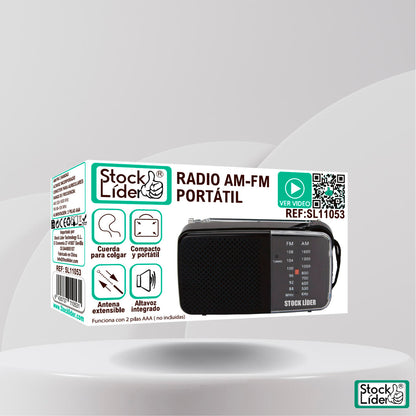 Radio am-fm portátil
