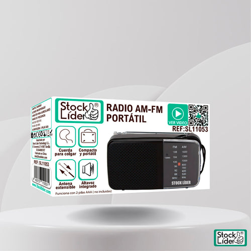 Radio am-fm portátil