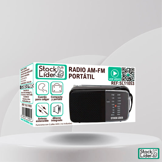 Radio am-fm portátil