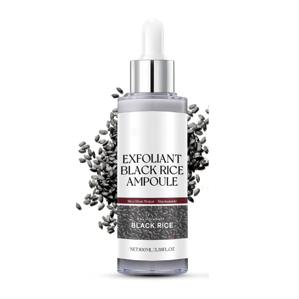 Ampolla Exfoliante de Arroz Negro 100ML – Renovación y Luminosidad Natural