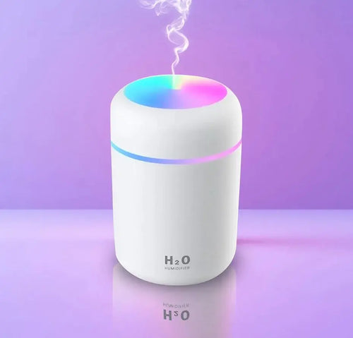 🌸 Humidificador LED Rosa de 300ml – Benestar i Estil en un Sol Producte