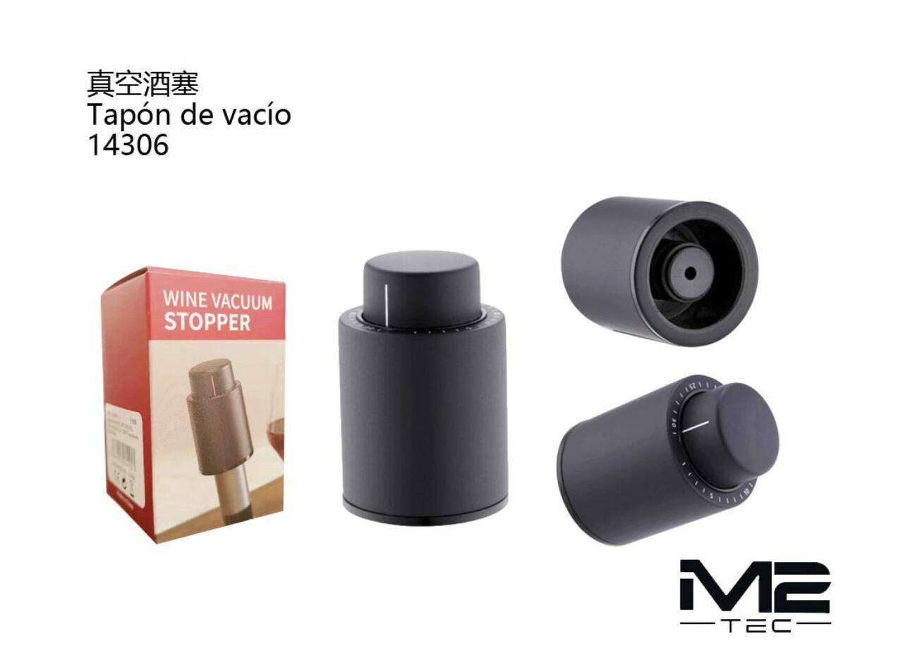 Tapón de Vacío para Vino Hermético Reutilizable