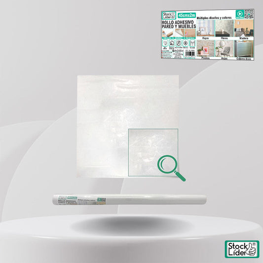 Rollo adhesivo pared y muebles 45cm x 2m