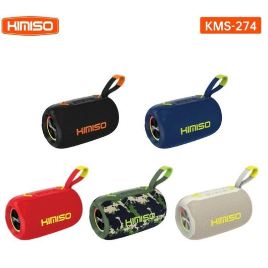 Altavoz portátil Wireless, EXTRA BASS, Bluetooth 5.3, potencia 10W, TWS, 2400mah kimiso KMS-274