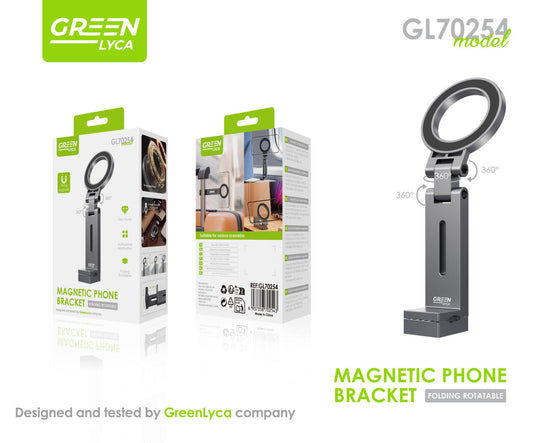 Soporte móvil magnético "MagSafe" Green Lyca GL70254