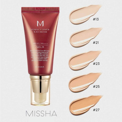 Missha M Perfect Cover Bb Cream SPF42 Pa++++ N23 Natural Beige 20 Ml