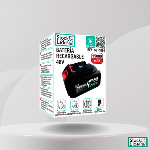 Batería recargable 48v