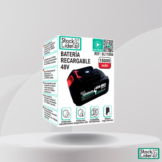 Batería recargable 48v