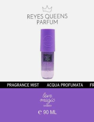Fragancia Corporal Perfumada Shimmer Love Magic 90 ml – Reyes & Queens