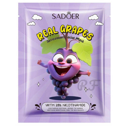 Máscara Facial Hidratante de Uva SADOER