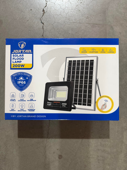 FOCO LED CON PLACA SOLAR 200W