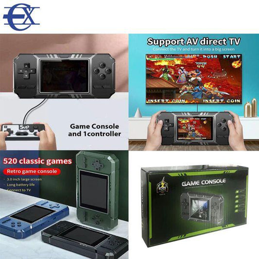 Consola Juegos Con Mando 2 En 1