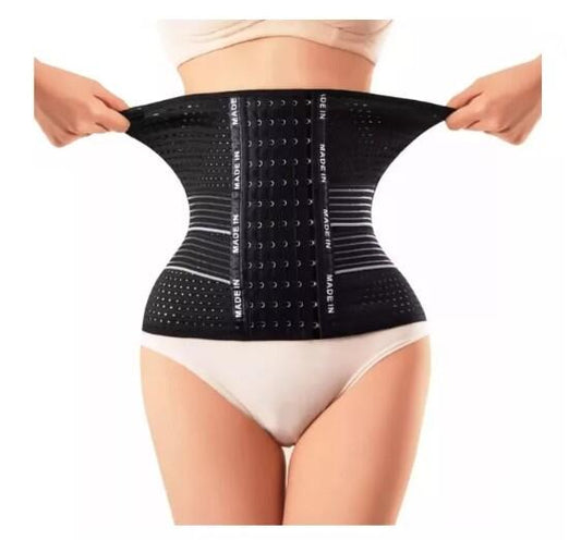 Cinta modeladora abdominal unissexo