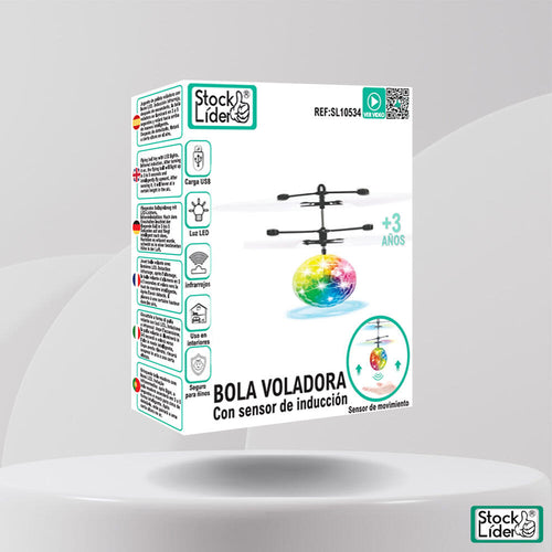 Bola voladora con sensor de inducción