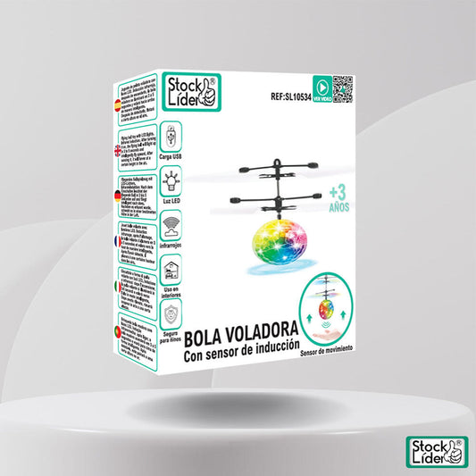 Bola voladora con sensor de inducción