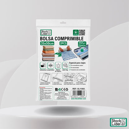 BOLSA COMPRIMIBLE 35X50