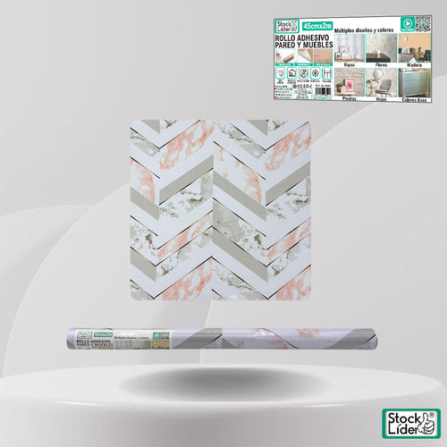 Rollo adhesivo pared y muebles 45cm x 2m