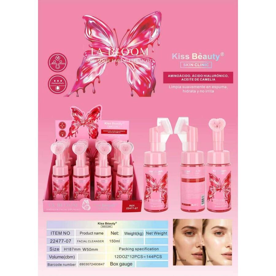Limpiador Facial Espumoso Bloom 150 ml 1 Unidad Kiss Beauty