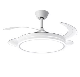 Ventilador de Techo LED Silencioso con Luz Regulable