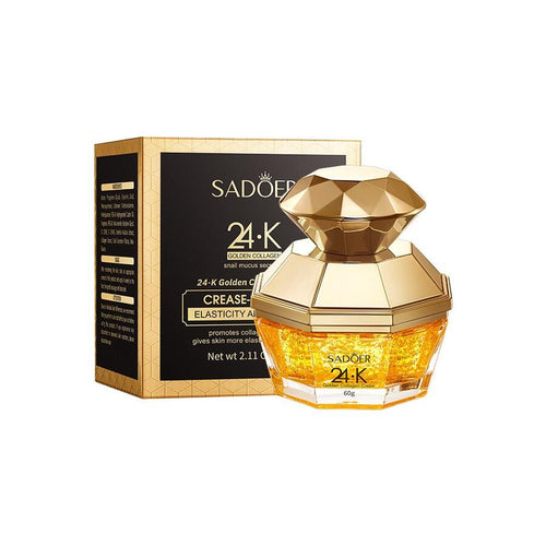 Crema Antiarrugas Con Colageno 24k. Elasticidad Y Firmeza 60gr. Sadoer