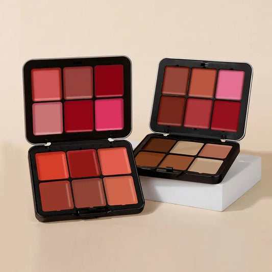 Paleta De Sombras De 12 Cores –marca Carla Secret