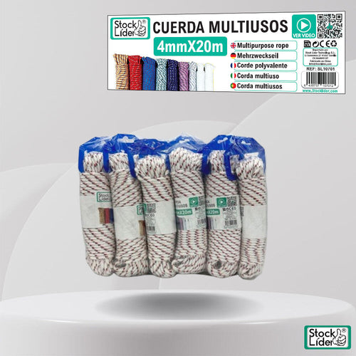 Cuerda multiusos 4mm x 20m