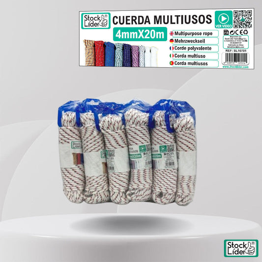 Cuerda multiusos 4mm x 20m