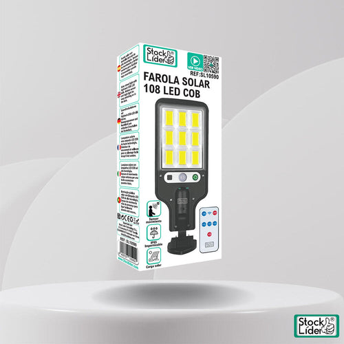 Farola Solar 108 Led Cob