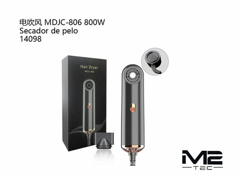 Secador de Pelo 800W Compacto – Potente, Ligero y Perfecto para Uso Diario