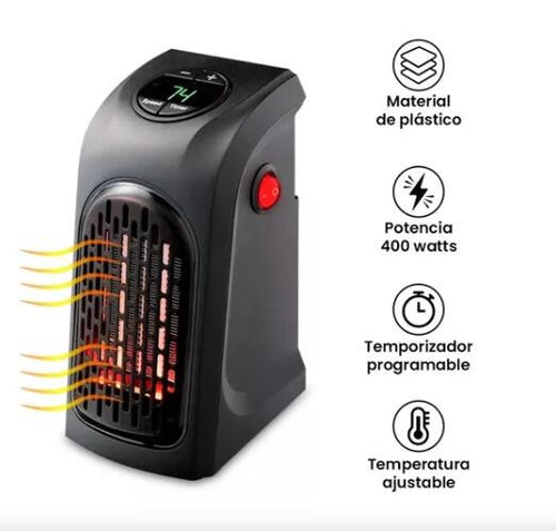Aquecedor Elétrico de Tomada 400 Watts