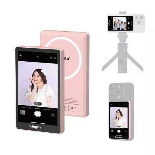 Pantalla de Monitor Selfie Magnética – Compatible con iPhone y Samsung