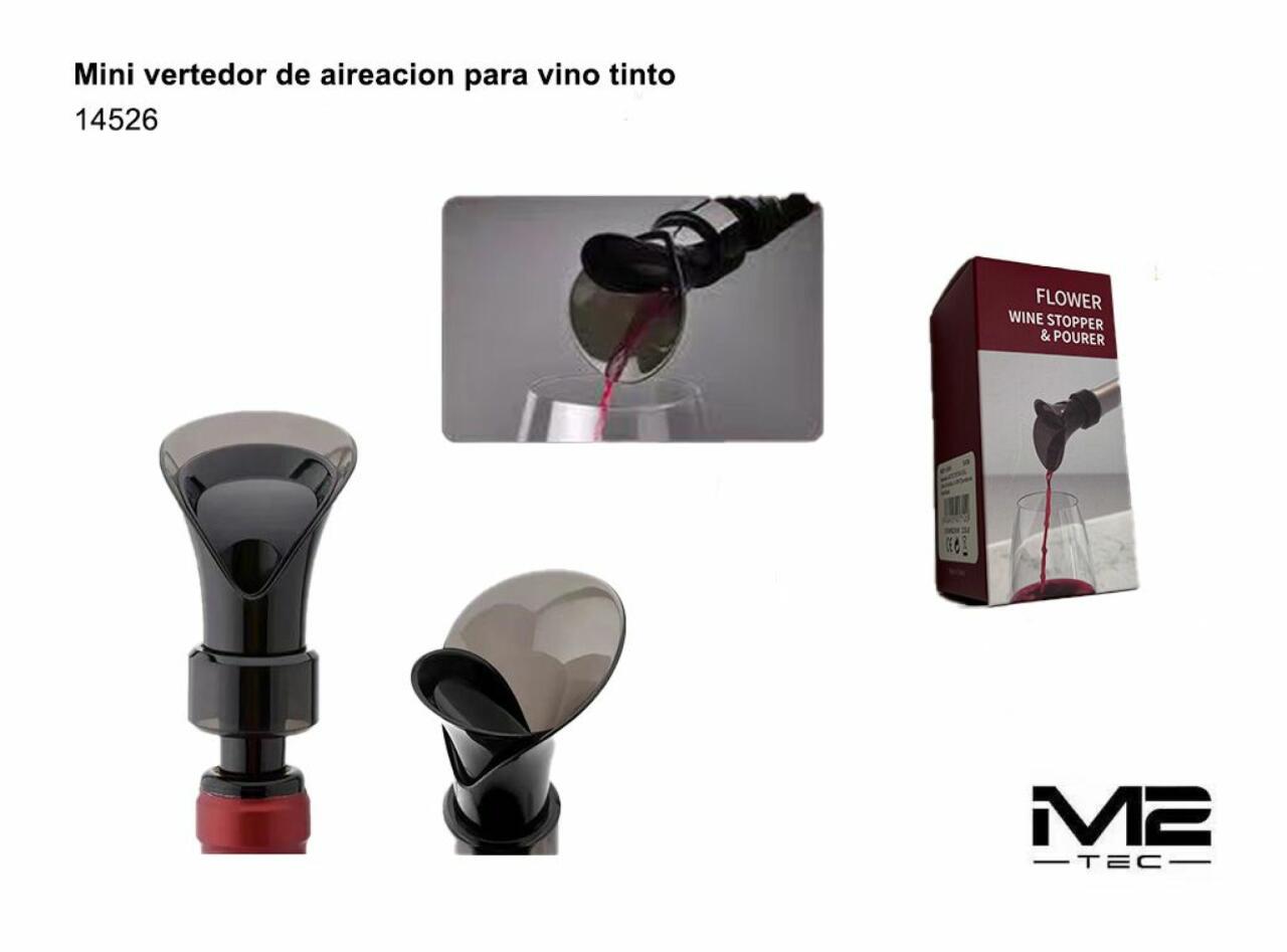 Mini Vertidor de Aireación para Vinos Tintos