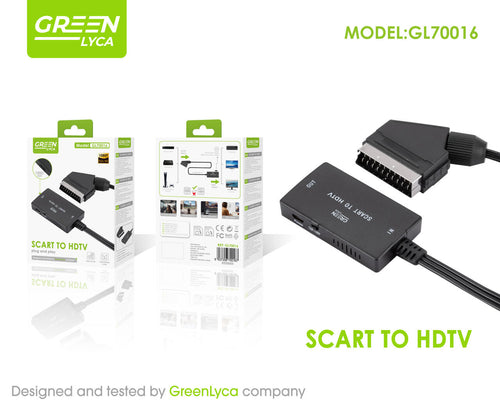 Convertidor Scart a Hdmi para Señal Digital.
