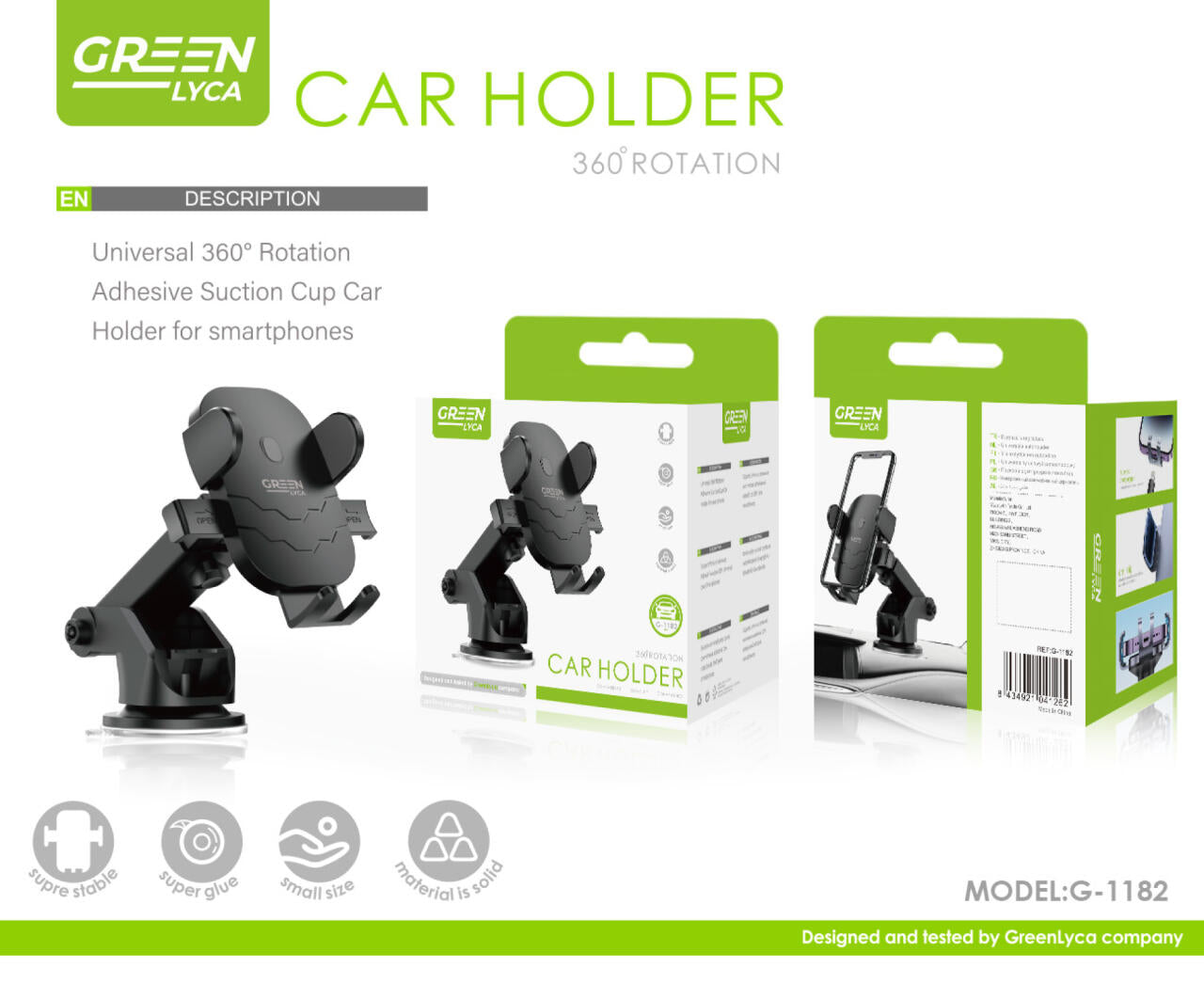 Soporte De Coche 360 Rotation