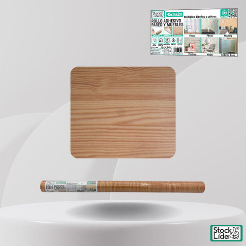 Rollo adhesivo pared y muebles 45cm x 2m