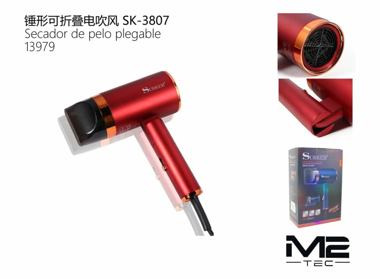 Secador de Pelo SURKER SK-3807 Profesional – Potencia, Estilo y Secado Rápido