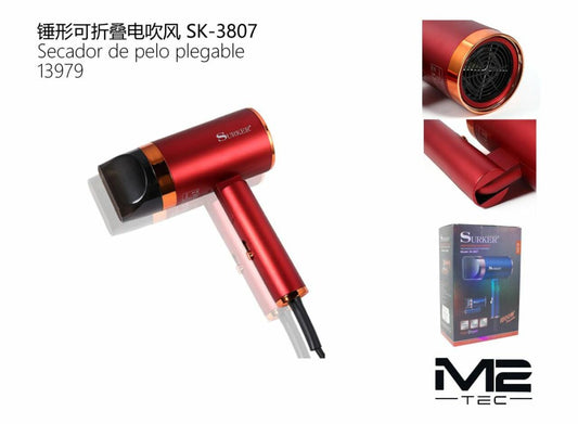 Secador de Pelo SURKER SK-3807 Profesional – Potencia, Estilo y Secado Rápido
