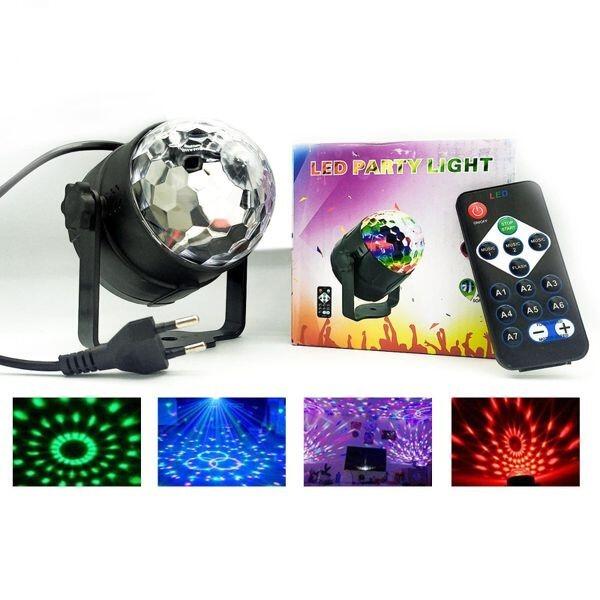 Luz Bola Discoteca Con Mando