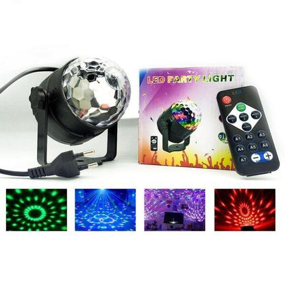 Luz Bola Discoteca Con Mando